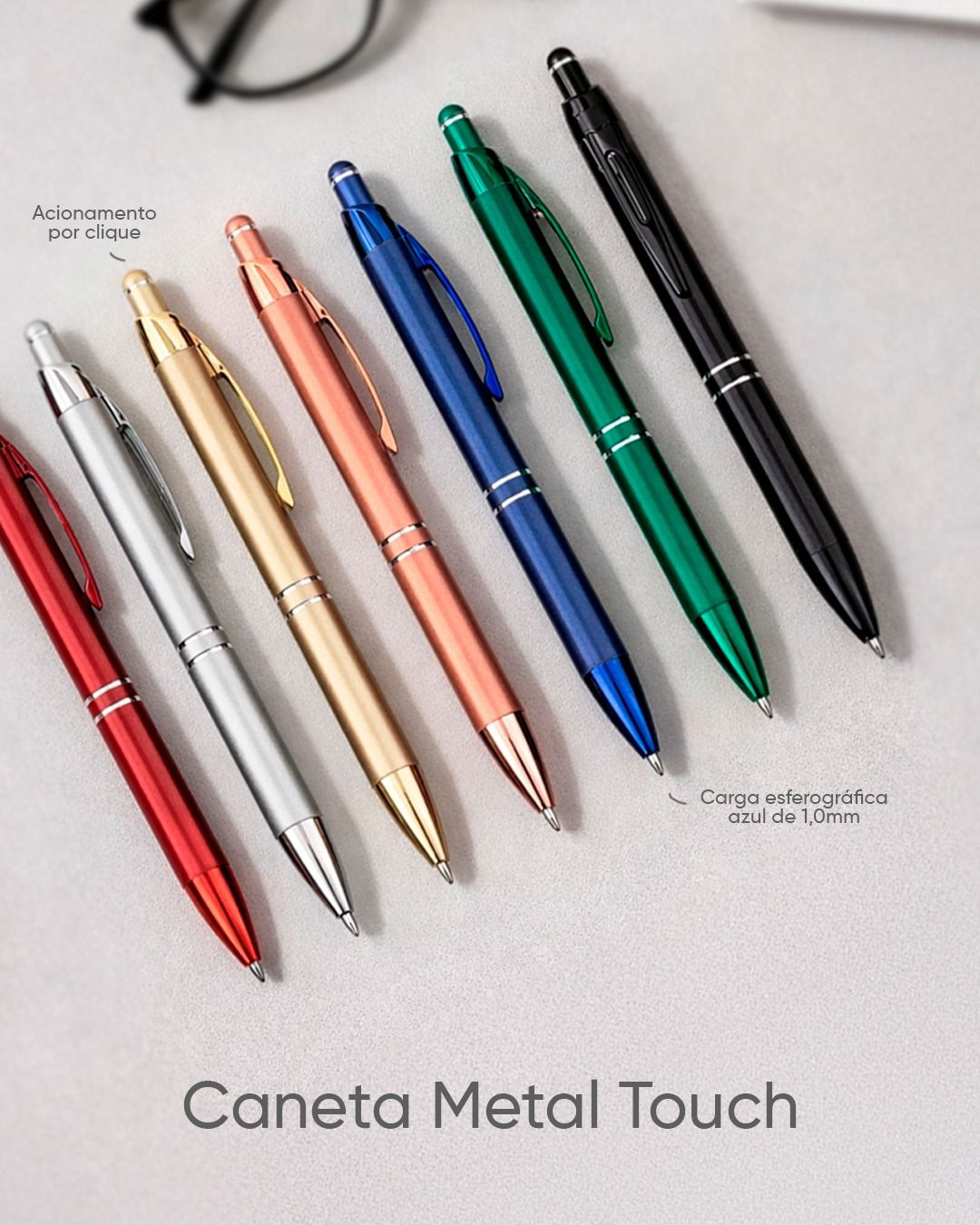 Caneta Metálica Touch